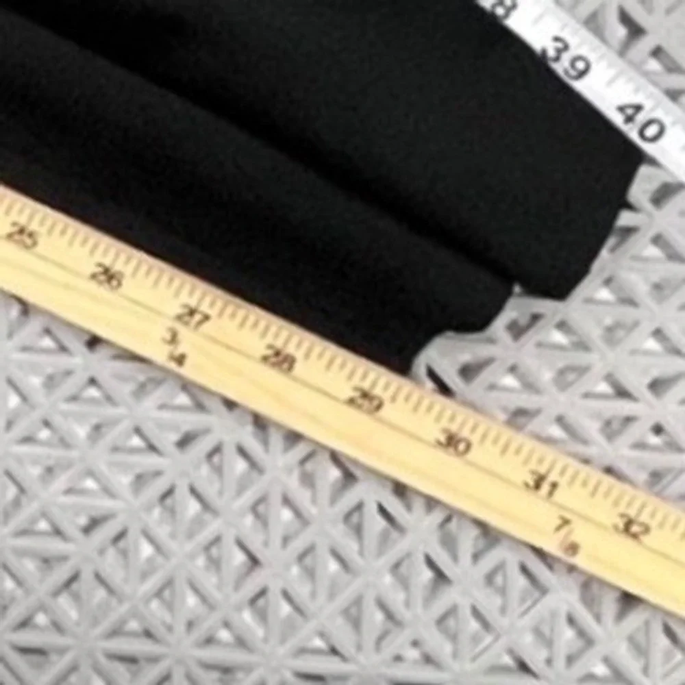 Dockers Mens‎ Dress Pants Size 33x29 Classic Fit Flat Front Black Cotton Office